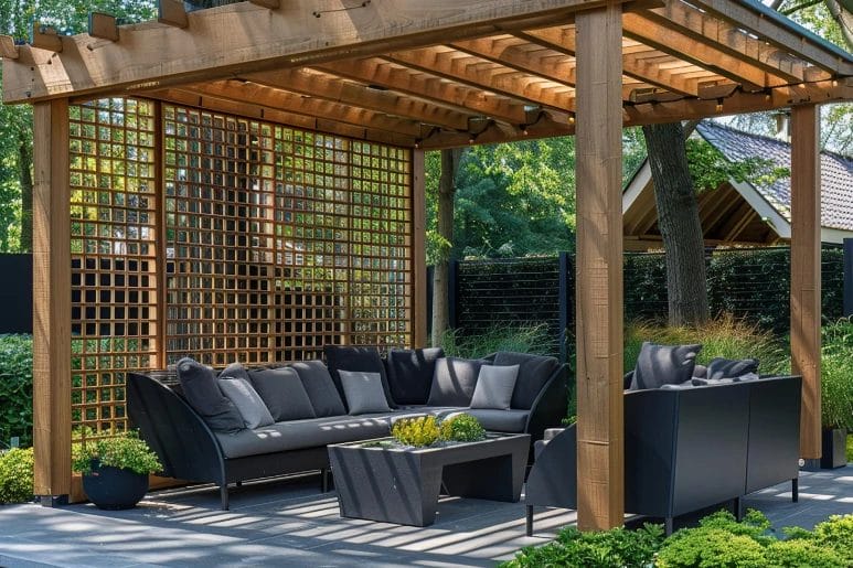 Standard Pergola On Deck