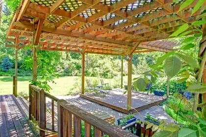 Pine Pergola