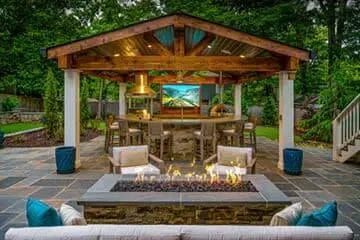 Outdoor Makeover and Living Spaces - Landscaping in Atlanta