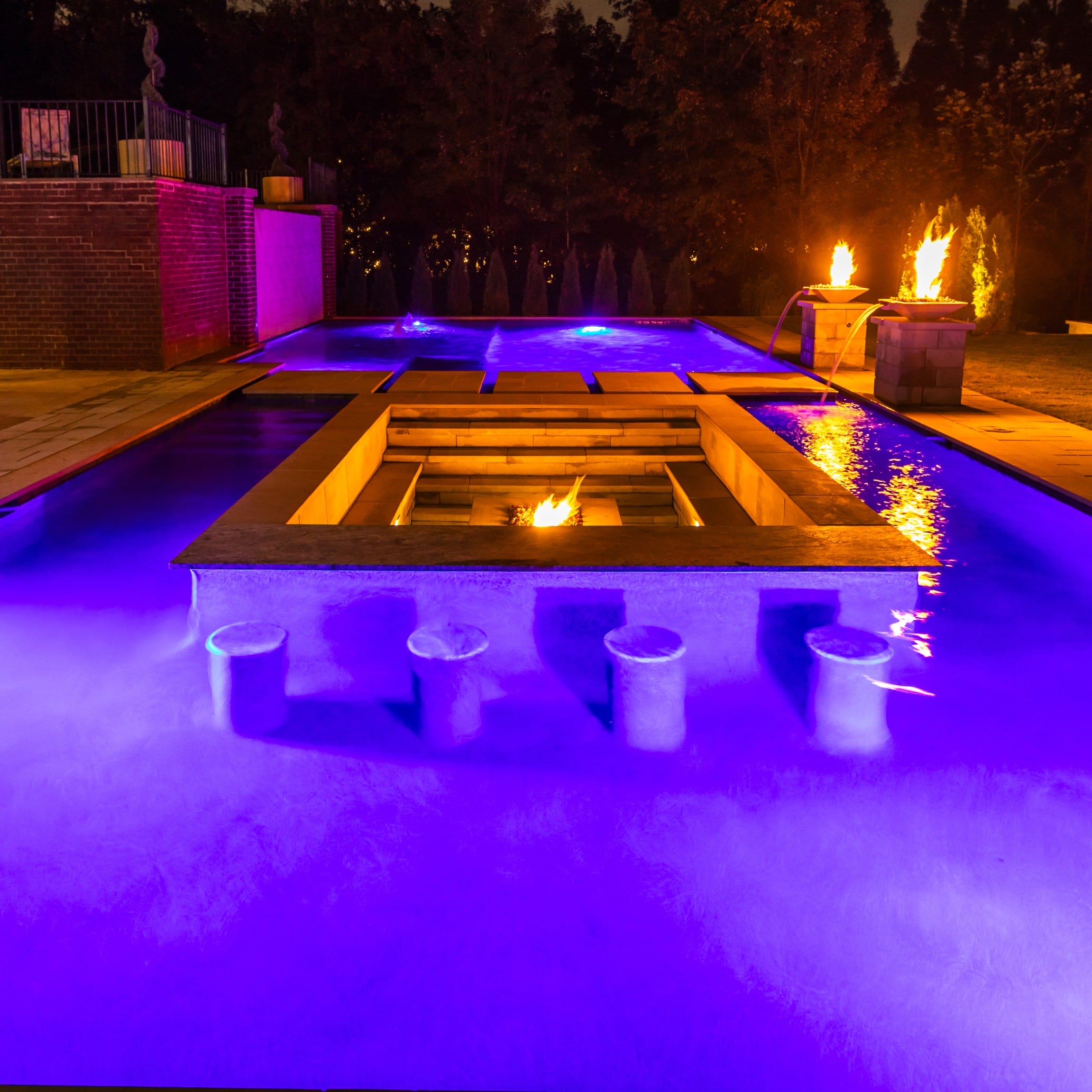 In-Pool Bar Stools
